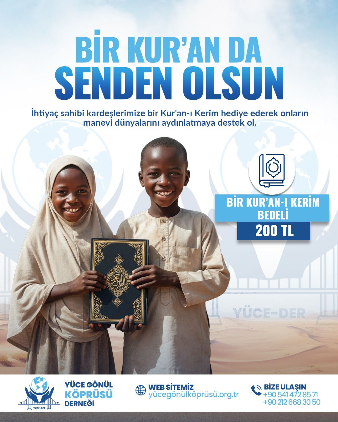 AFRİKADAKİ MEDRESEMİZE KURAN KERİM HEDİYESİ DAĞITILDI