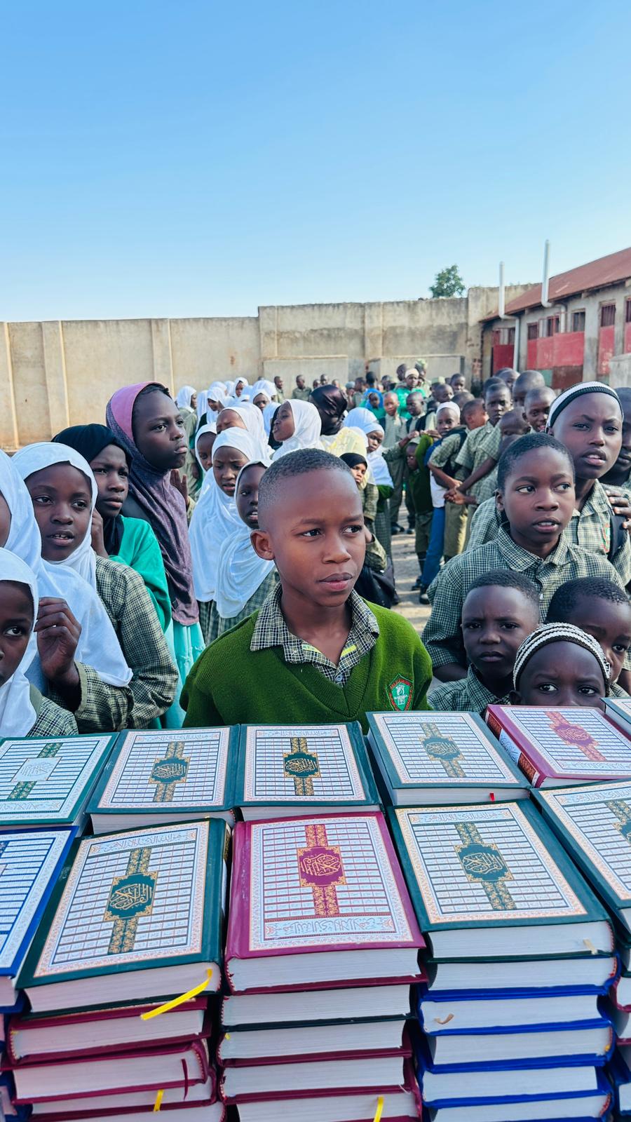 AFRİKA ÇAD MEDRESEMİZDE HAFIZ HEYCANI VARDI